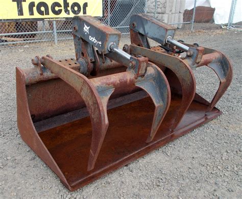 skid steer grapple bucket use|excavator grapple bucket for sale.